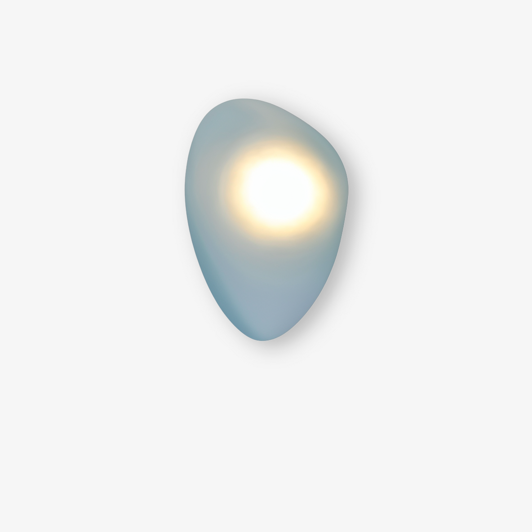 Stilren PebbleHue vägglampa med LED, ett måste för modern heminredning.