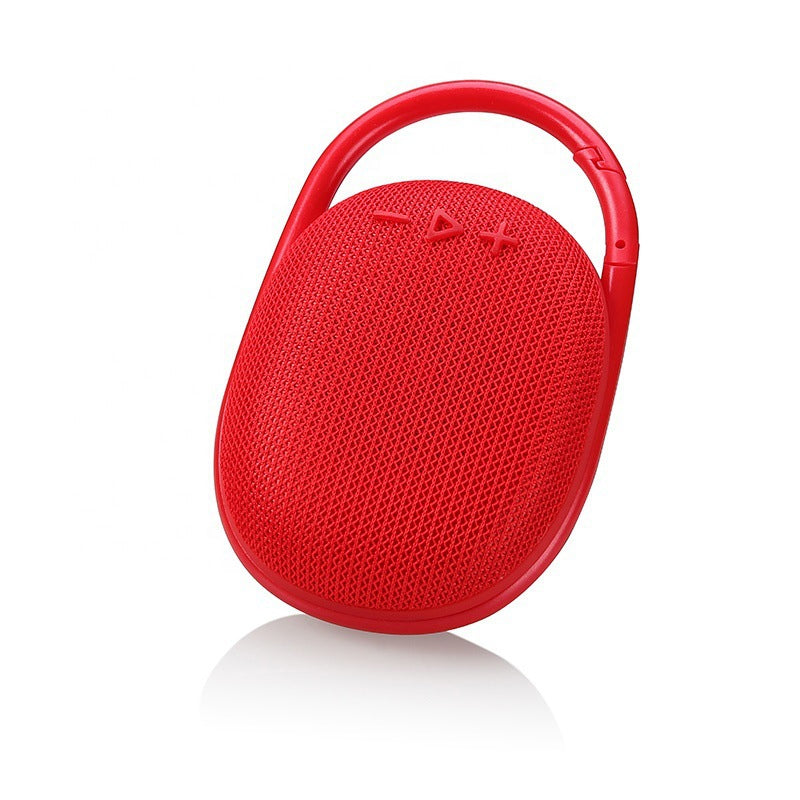 "Portabel vattentålig Bluetooth-högtalare i modern stil, robust och kompakt design för utomhusbruk"