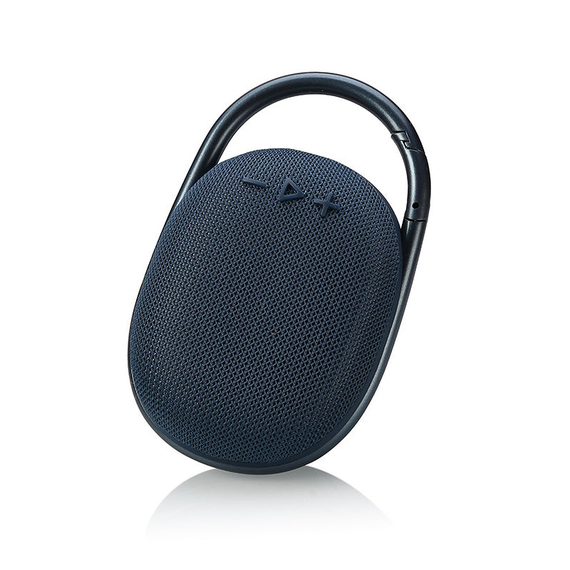 "Portabel vattentålig Bluetooth-högtalare i modern stil, robust och kompakt design för utomhusbruk"