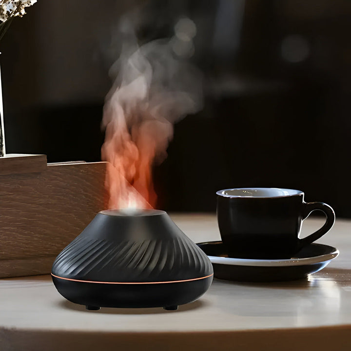 Premium aroma diffuser och luftfuktare med LED-belysning för avkoppling och hemmabruk.