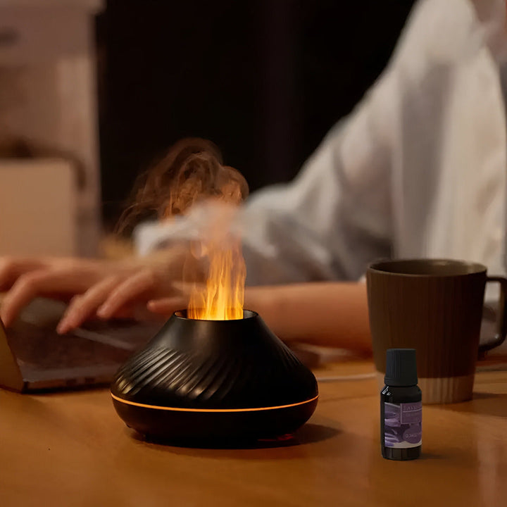 Elegant doftspridare och luftfuktare. Modern heminredning som skapar välbefinnande med aromaterapi.