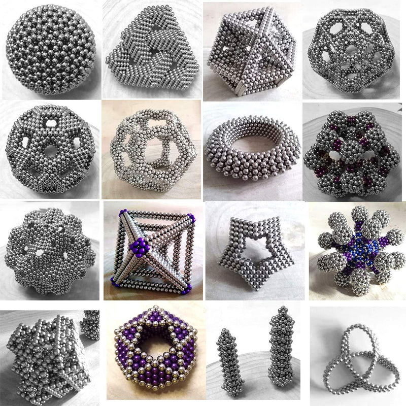 Taktila magnetiska bollar för stresslindring, utveckling & sensomotorisk lek.