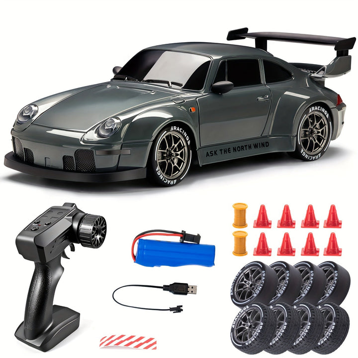 RC driftbil Ultimate Drift Racer 1:24 med ljusande hjul för spännande lek.