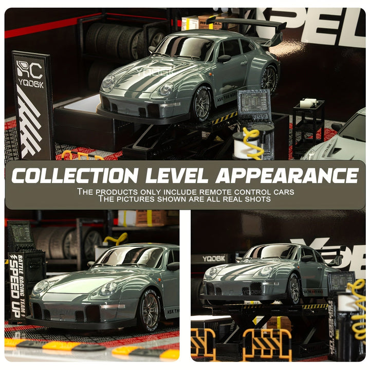 Ultimate Drift Racer 1:24 – en radiostyrd 4WD driftbil med spektakulära ljusande hjul.