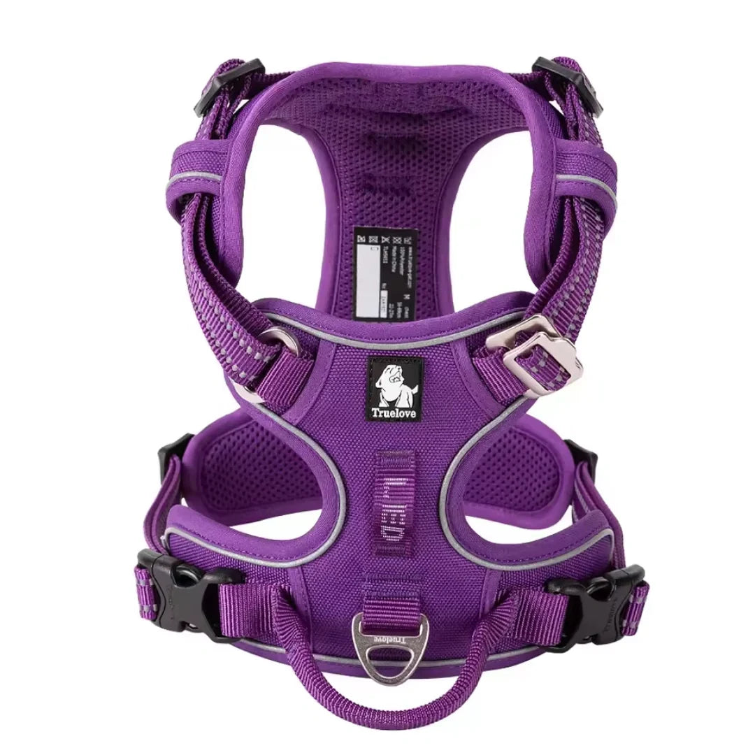 Hundsele med kraftig reflex för ökad säkerhet. Justerbar och bekväm design för alla hundraser.