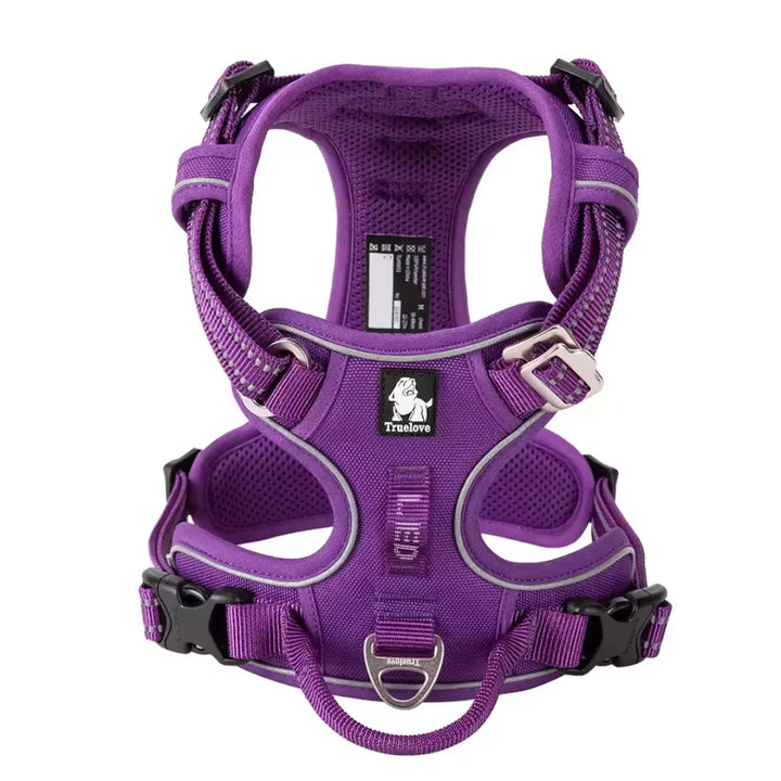 Hundsele med kraftig reflex för ökad säkerhet. Justerbar och bekväm design för alla hundraser.