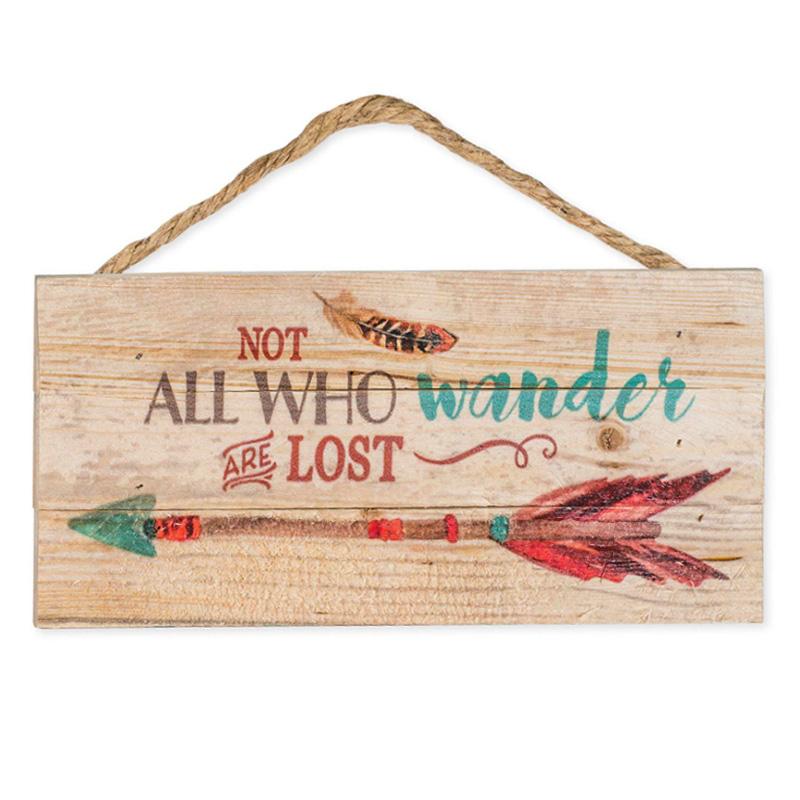 "Rektangulärt dekorativt trähänge, lämpligt för dörrar och fönster, elegant design med hållbart trämaterial."