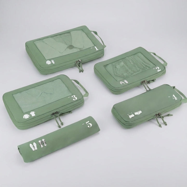 Kompressionskuber, perfekta resetillbehör för handbagage. Maxa packningen effektivt för korta resor.