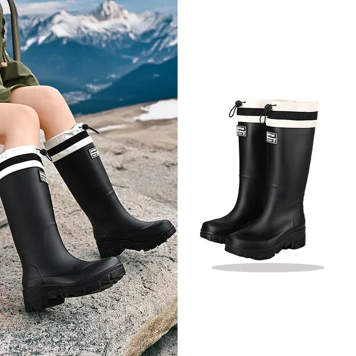 Bekväma damstövlar Arlena. Vattentäta, halkfria och med en snygg retrolook.