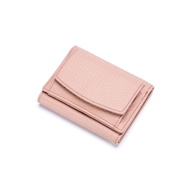 "RFID-skyddad mini plånbok i gult, blått, grönt, rosa, svart. Slimmad design, skyddar mot obehörig skanning."