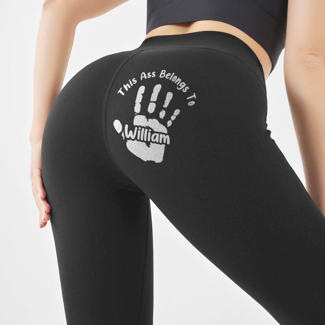 Personliga damleggings – den perfekta kärlekspresenten till fru eller flickvän. Bekväma och roliga.