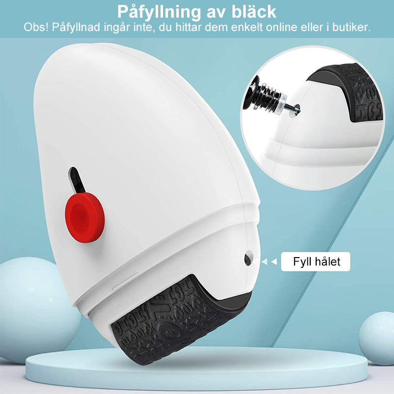 "Rulltyp sekretessförsegling, idealisk för identitetsskydd; kompaktdesign i rosa, blå, svart, vit för enkel täckning."