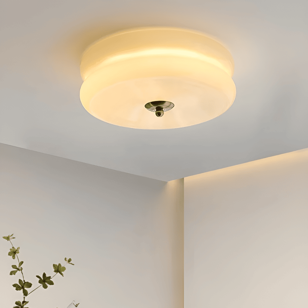 Rund LED-taklampa BauhausGleam. Stilren designlampa för kök och moderna heminredningsprojekt.