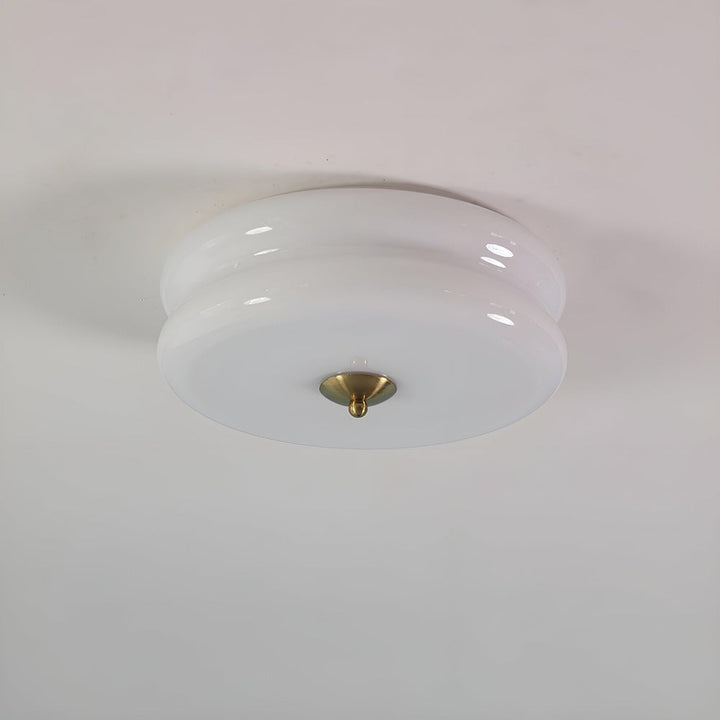 Modern taklampa LED, rund. BauhausGleam design för stilfullt vardagsrum eller sovrum.