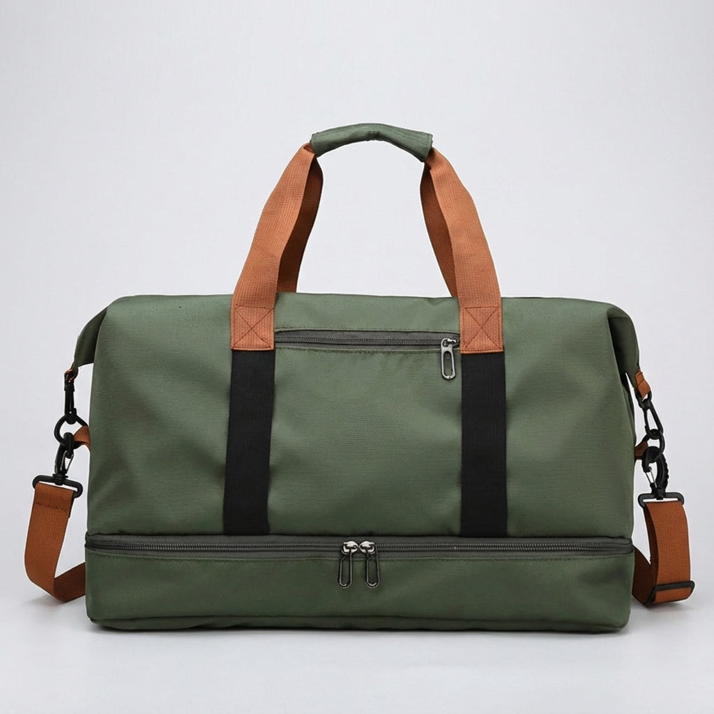 Praktisk Voyantu sport- & resväska med flera separata fack för enkel packning. Slitstark unisex design.