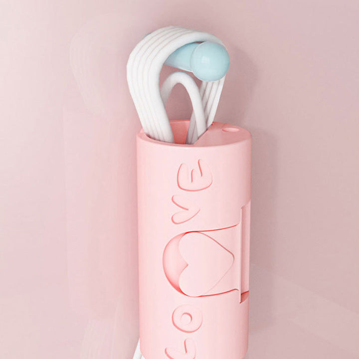 "Sänglakanhållare utan nålar i blå och rosa, funktionell och stilren, av slitstarkt ABS-material för prydligt sovrum."