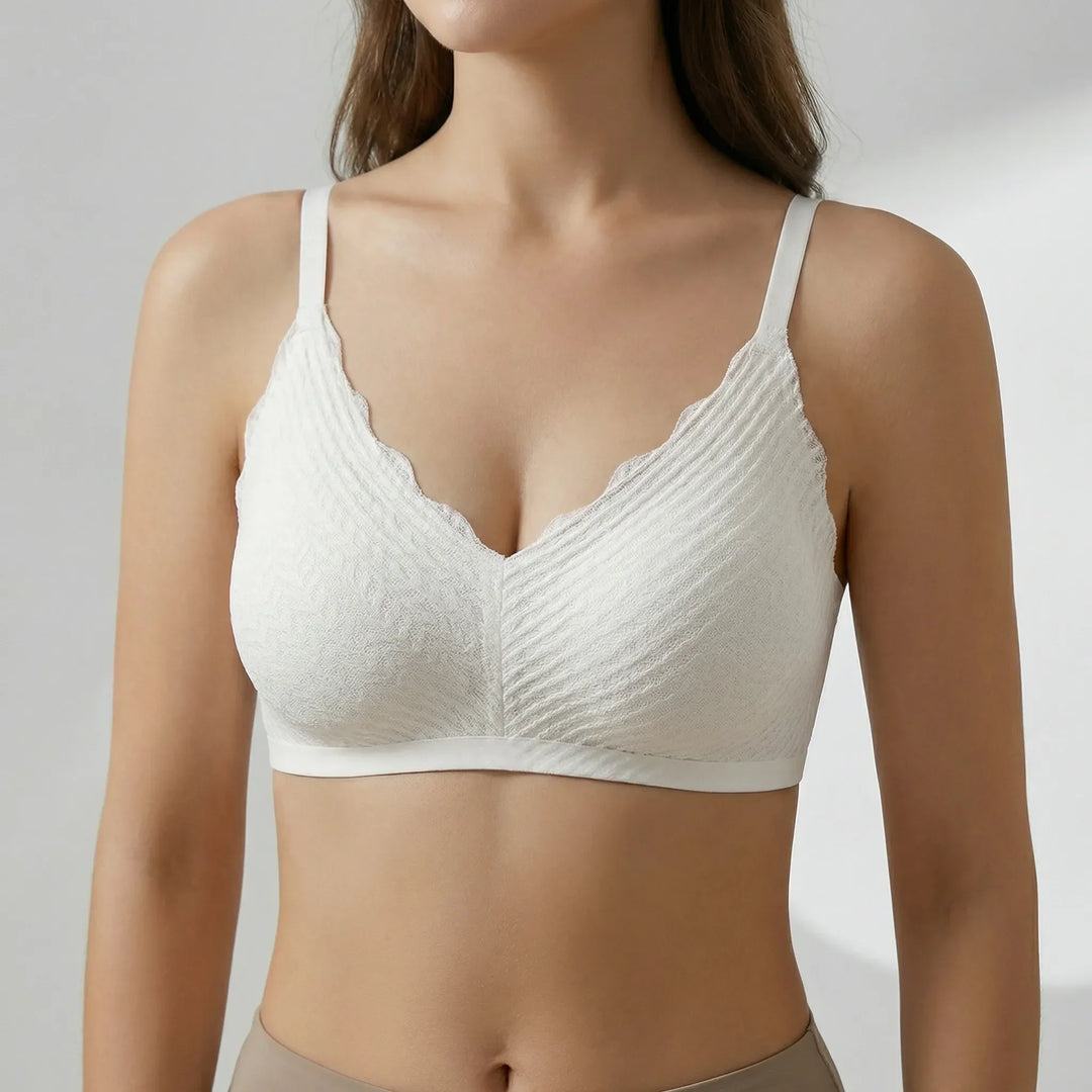 Sienna damunderkläder: bygellös bralette för kvinnor, bekväm och justerbar mjukbehå för vardagen.