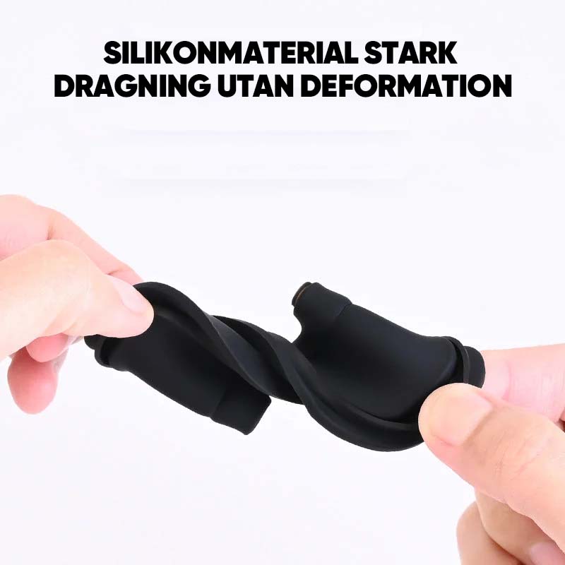 "Silikon skyddshölje för bil dörrlås i svart, minskar slitage och skyddar mot repor och rost, enkel installation."