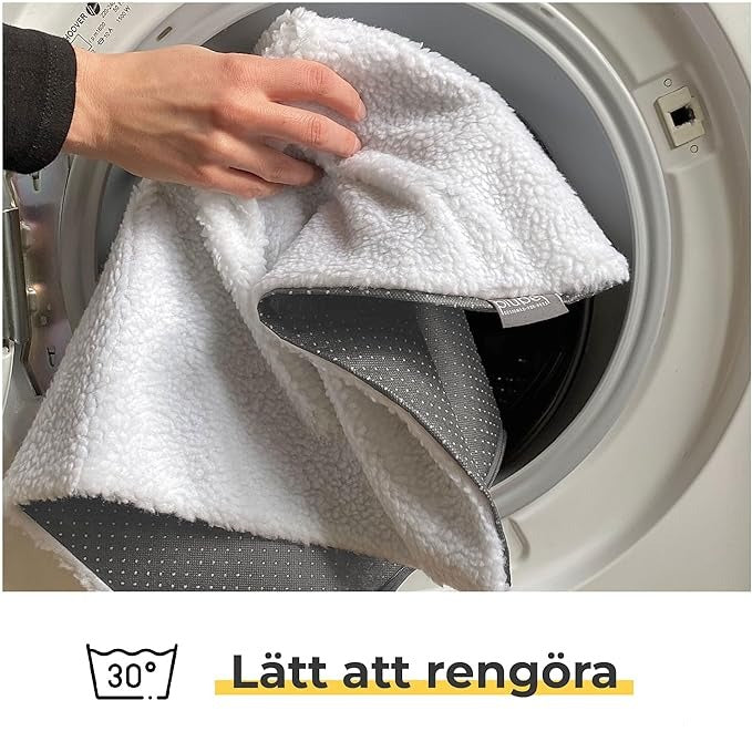 Elfri värmedyna för husdjur. Självuppvärmande bädd ger skön värme till katt och hund.