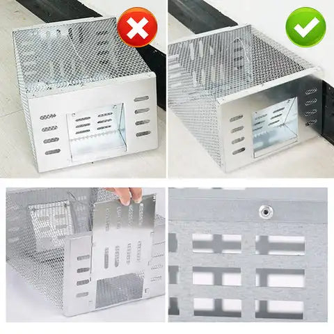 Effektiv musfångare som själv utlöser för snabb och hygienisk skadedjursbekämpning av möss i hemmet.