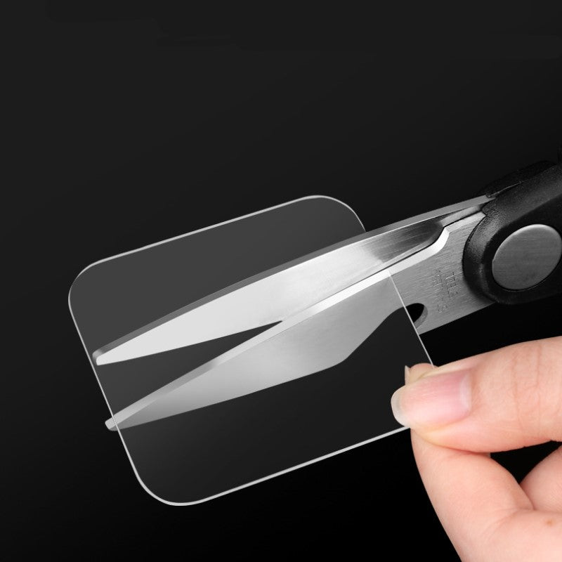 "Självhäftande dubbelsidig transparent akryltejp, stark vattentålig, på olika ytor som glas och trä."