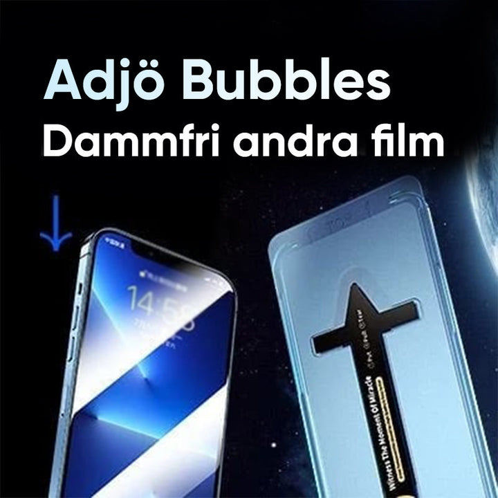 "Skärmskydd av sekretessglas för smartphone, ultratydlig display, anti-repor och anti-fingeravtryck, stilrent och säkert."