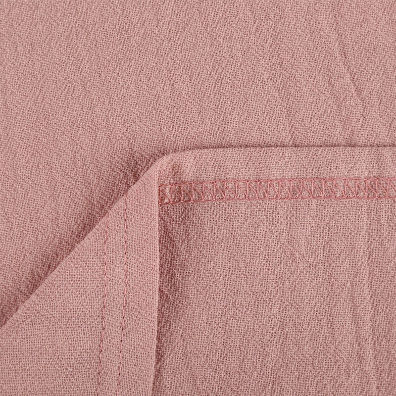 Skjortklänning med ficka i bomullsblandning, kort ärm, skjortkrage, urban casual-stil, vit, rosa, svart, blå.