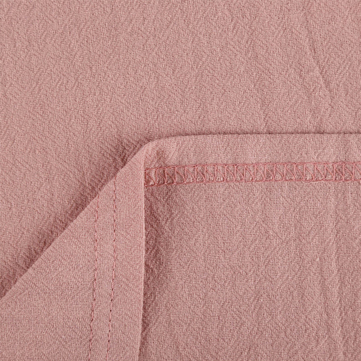 Skjortklänning med ficka i bomullsblandning, kort ärm, skjortkrage, urban casual-stil, vit, rosa, svart, blå.