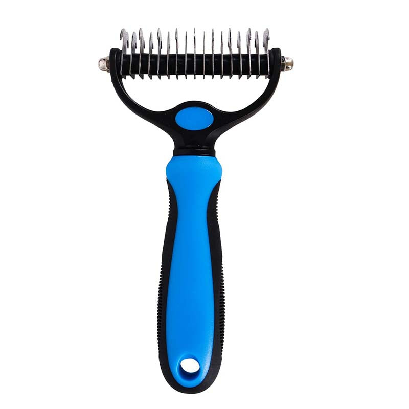 Skonsam tovutredare för hund och katt, effektiv pälsvård & underullskam. Perfekt för husdjursgrooming.
