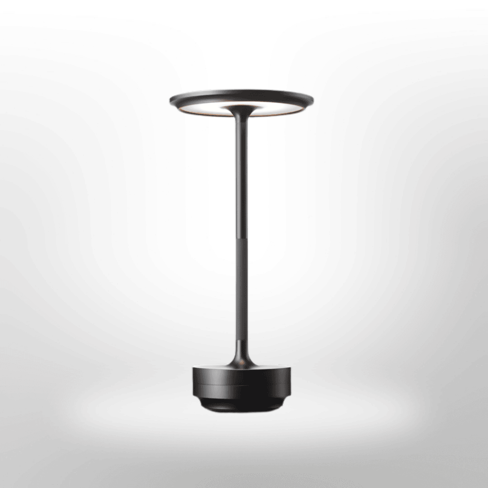 Uppladdningsbar LED-touchlampa, sladdlös designlampa som elegant inredningsdetalj.