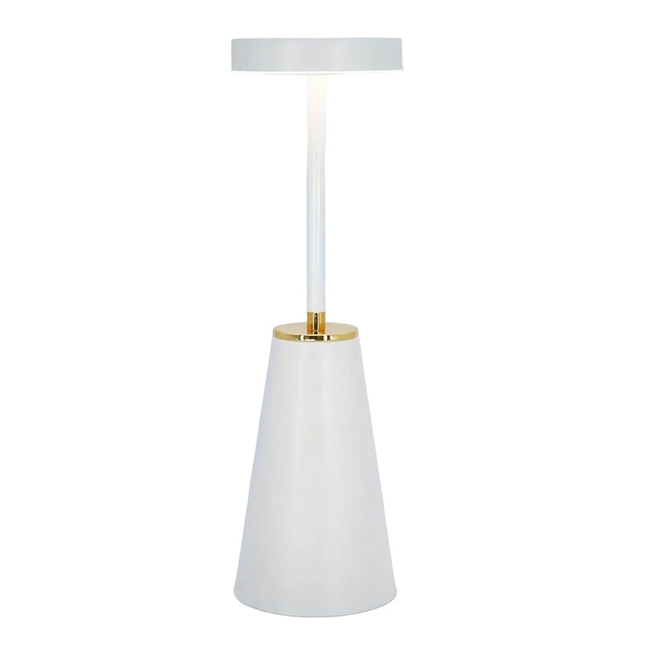 Minimalistisk designlampa, passar som sänglampa eller vardagsrumslampa. Skapar modern stämning.