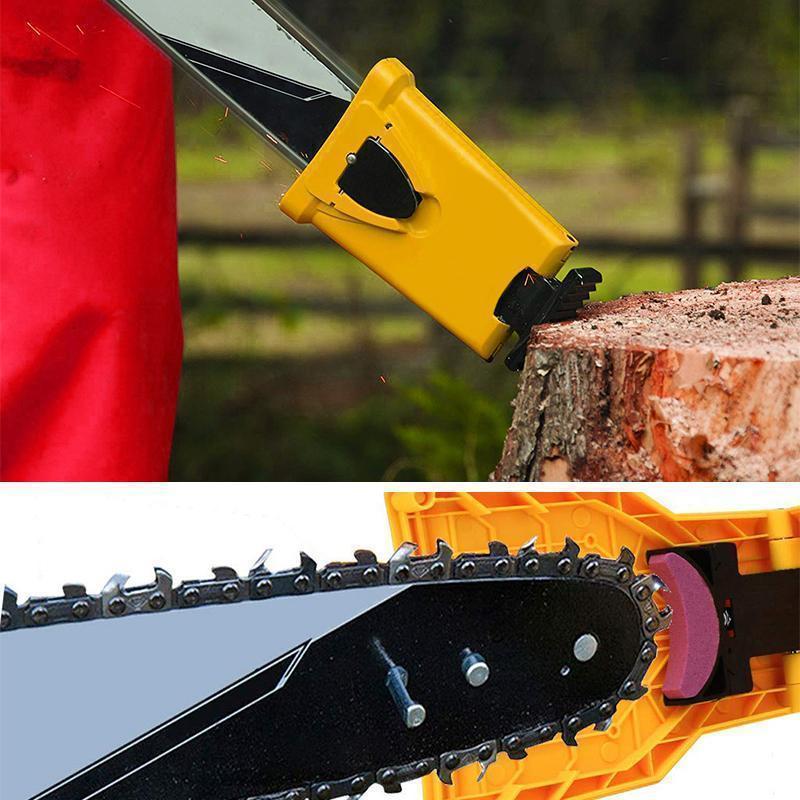 "Slipningssats för motorsåg – snabb, exakt slipning med slitstark sten. Perfekt för DIY och proffs."