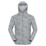 Ljusgrå med dragkedja