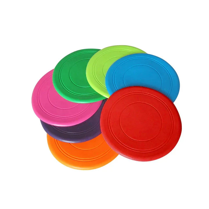 Leksak för hund: Högkvalitativ hundfrisbee, perfekt för aktiv utomhuslek och hundträning.