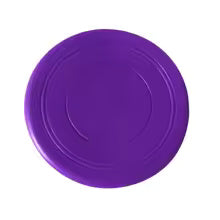 Kastleksak i slitstarkt material. Denna hundfrisbee är idealisk för rolig utomhuslek och träning.