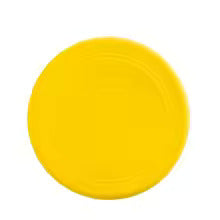 Blå hundfrisbee, utmärkt för apport och lek. Slitstarkt hundtillbehör för utomhusaktivitet.