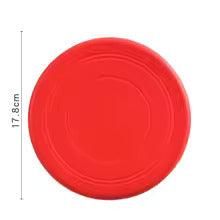 Aktiv hundleksak: Hundfrisbee för roliga stunder utomhus. Slitstark och perfekt för apport.