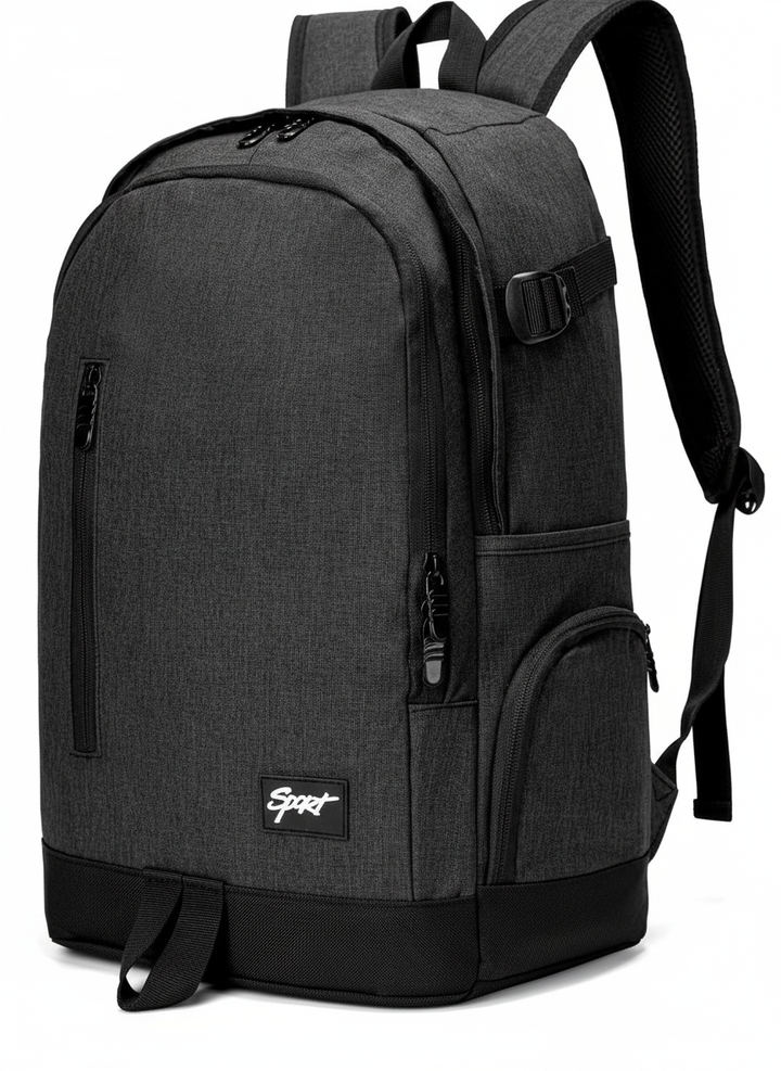 Multifunktionell laptopväska i slim design, perfekt för pendling, studenter och arbete.