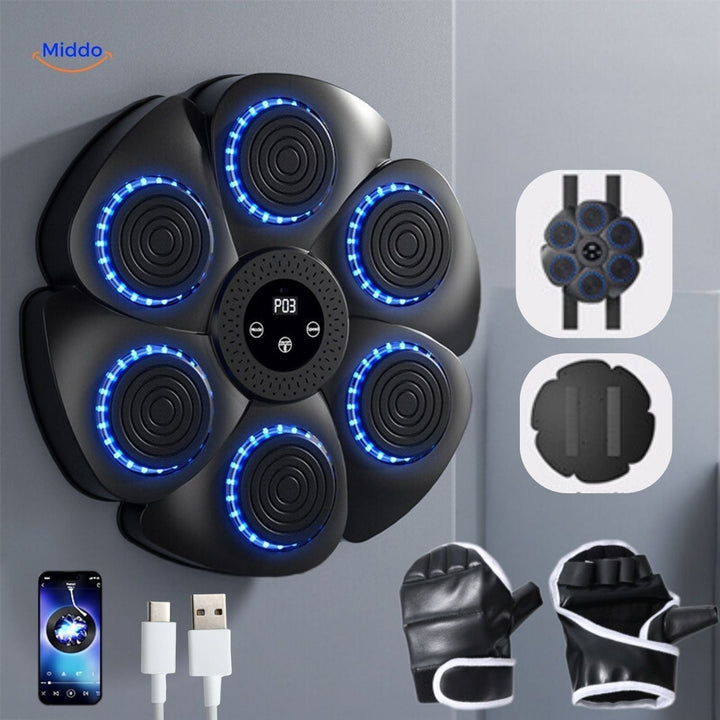 Familjevänlig smart boxmaskin, perfekt present för interaktiv fitness- & reflex-träning hemma.