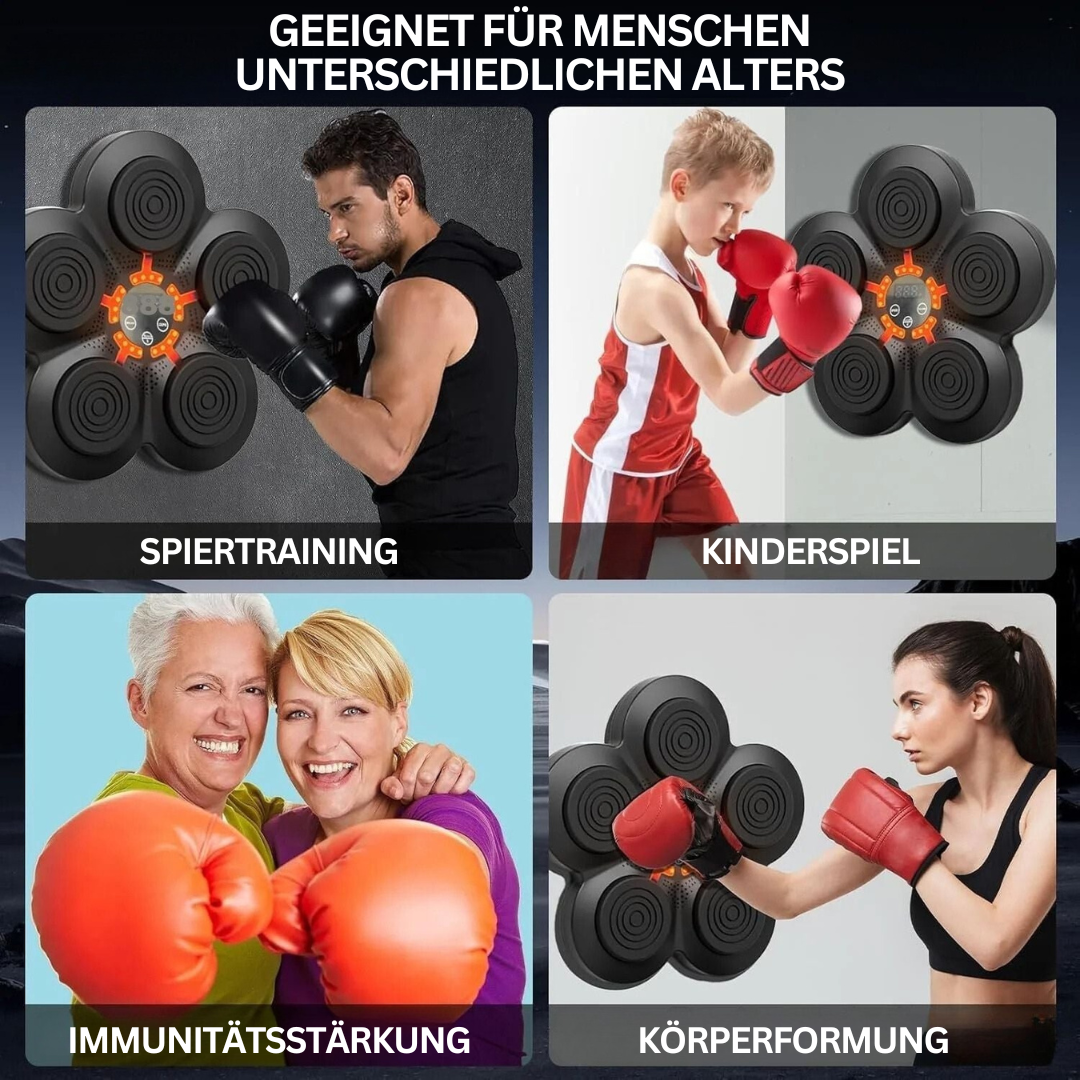 Hemmaträning med smart boxmaskin. Öka reflexer, snabbhet och kondition effektivt med boxning.