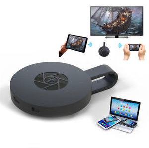 Kompakt WiFi HDMI-streamer för trådlös videoströmning till din TV. Förvandla din vanliga TV till en smart-TV.