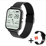 Svart inkl. GRATIS extra klockarmband