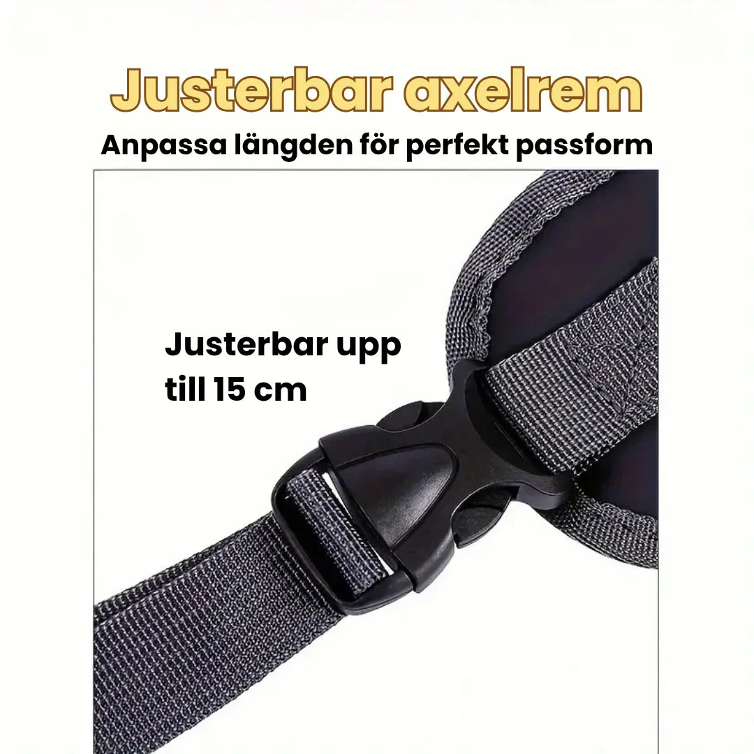 Mångsidig djurtransportväska. Slingväska för små katter och hundar, perfekt för vardagsbruk.