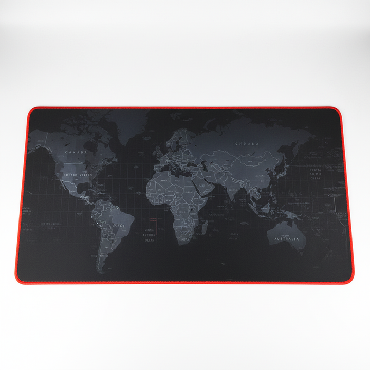 Antislip musmatta SmoothMap i kartdesign. Perfekt för gaming, arbete, precision & stilfull skrivbordsinredning.