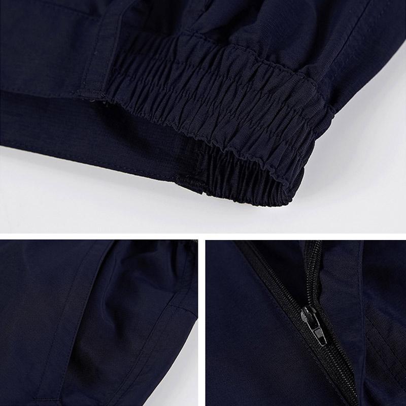 Snabbtorkande sportshorts för män, justerbart bälte, grå färg, elastiskt tyg, vattentäta för träning och fritid.