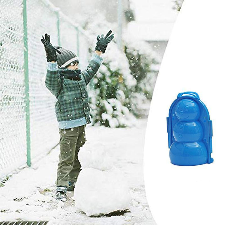 "Snö Anka Klämma för barn, färgglad och lätt plastdesign, skapar söta snöankor för lek utomhus och inomhus."