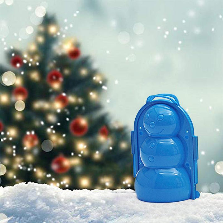 "Snö Anka Klämma för barn, färgglad och lätt plastdesign, skapar söta snöankor för lek utomhus och inomhus."