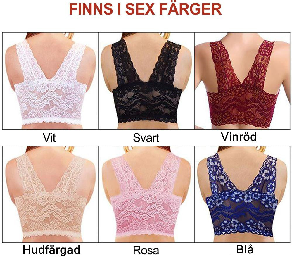 "Sömlös dam spets BH med justerbara band i elegant design, finns i flera färger för optimal komfort och stöd."