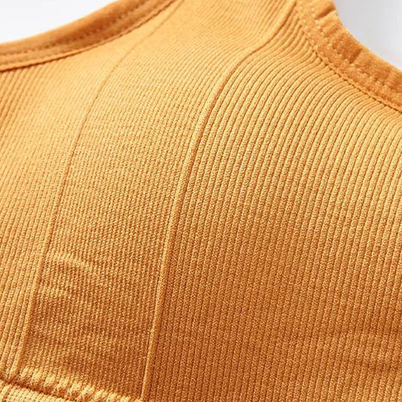 "Sömlös damherrdel för sport med push-up dyna, grå färg, nylon-spandex, perfekt för träning med flexibilitet och stil."