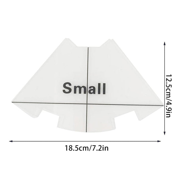 "Söt akryl nyckelpåse för nybörjare, transparent och kompakt design, perfekt för små föremål"